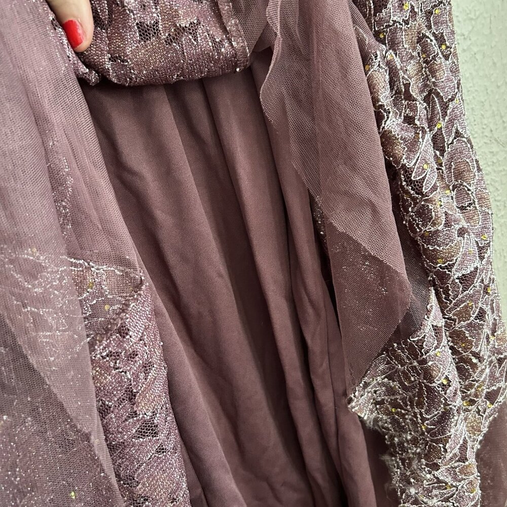 Candalite  Maxi Sweetheart Dress 3x Mobwife lace Romantic Whimsigoth fairy - Picture 10 of 16